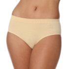 Damskie bawełniane majtki z wysokim stanem Classic COMFORT COTTON