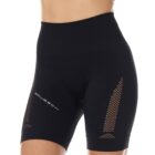 Damskie krótkie legginsy bezszwowe sportowe GYM