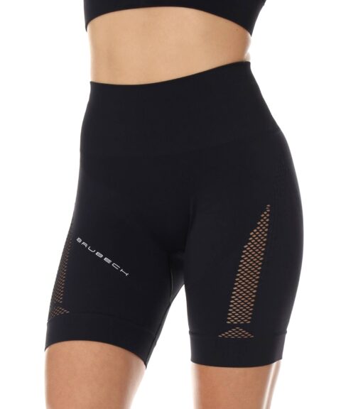 Damskie krótkie legginsy bezszwowe sportowe GYM