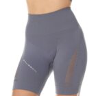 Damskie krótkie legginsy bezszwowe sportowe GYM