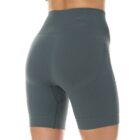 Damskie krótkie legginsy bezszwowe sportowe GYM
