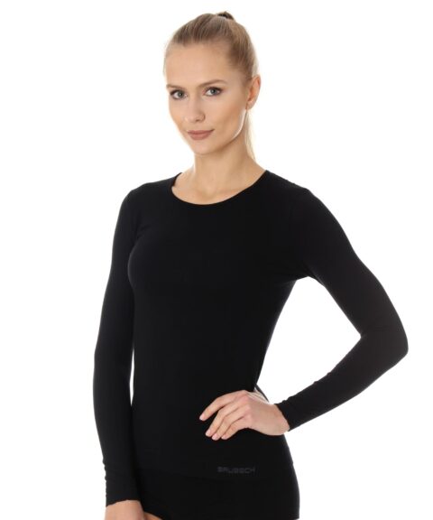 Bawełniana damska koszulka z długim rękawem COMFORT COTTON