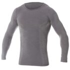 Męska koszulka z długim rękawem z wełną merino COMFORT WOOL