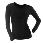 Damska koszulka z długim rękawem z wełną merino COMFORT WOOL