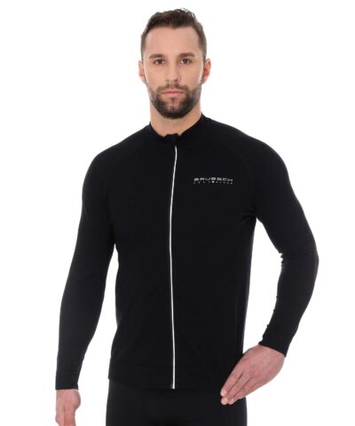 Bluza męska rozpinana z wełną merino ACTIVE WOOL