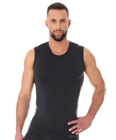 Męski bezrękawnik z wełną merino COMFORT WOOL