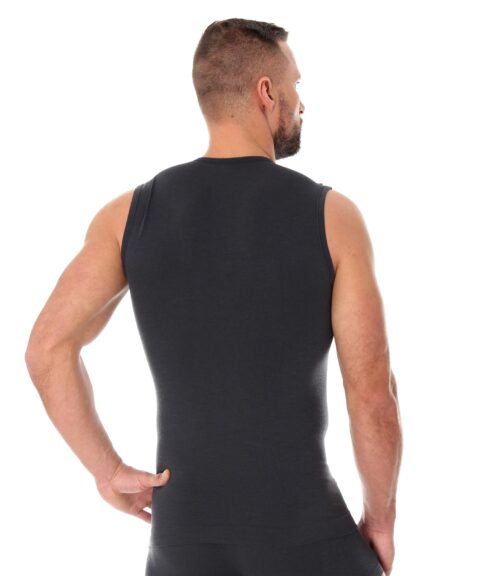 Męski bezrękawnik z wełną merino COMFORT WOOL