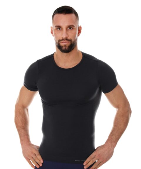 Męska wełniana koszulka z merynosów COMFORT WOOL