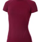 Koszulka damska z wełną merino z krótkim rękawem ACTIVE WOOL