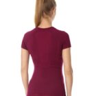 Koszulka damska z wełną merino z krótkim rękawem ACTIVE WOOL