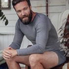 Męskie bokserki z wełną merino COMFORT WOOL