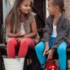 Dziecięce bawełniane legginsy COMFORT COTTON Junior