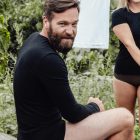 Bawełniana męska koszulka z długim rękawem COMFORT COTTON