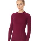 Koszulka damska wełniana z długim rękawem ACTIVE WOOL