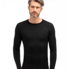 Koszulka męska wełniana z długim rękawem ACTIVE WOOL