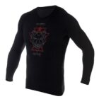 Męska koszulka z wełną merino z długim rękawem OUTDOOR WOOL