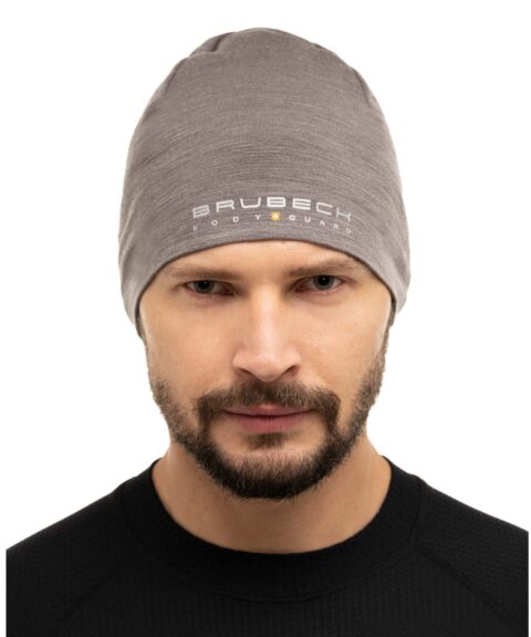 Czapka dwuwarstwowa z wełną merino