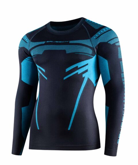 Męska termoaktywna bluza z długim rękawem DRY
