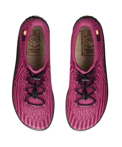 Damskie buty minimalistyczne Brubeck BAREFOOT merino