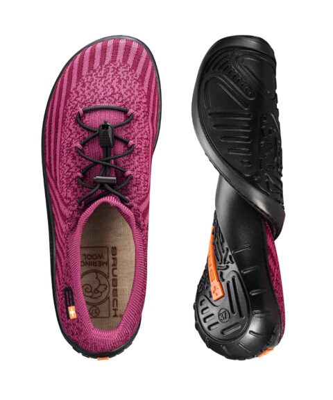 Damskie buty minimalistyczne Brubeck BAREFOOT merino