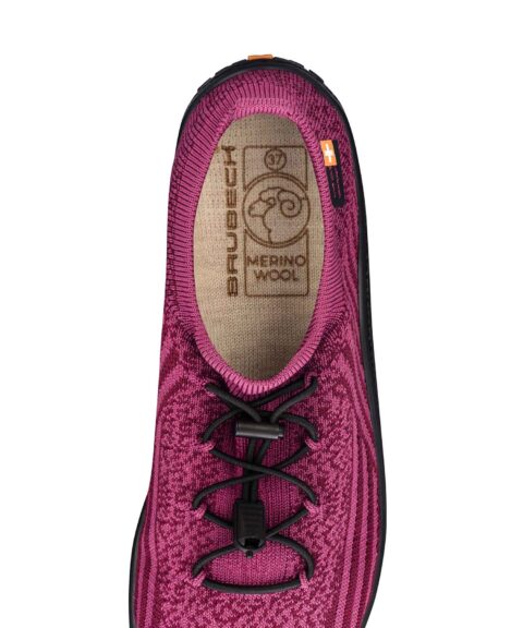 Damskie buty minimalistyczne Brubeck BAREFOOT merino