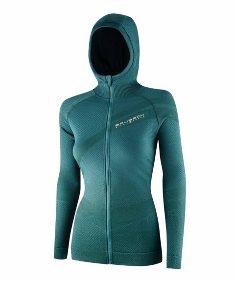 Bluza damska z kapturem THERMO WOOL by Pustelnik