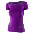 T-shirt sportowy damski z krótkim rękawem FITNESS
