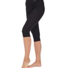 Spodnie damskie treningowe 3/4 FITNESS