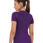 T-shirt sportowy damski z krótkim rękawem FITNESS