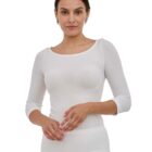 Koszulka damska z rękawem 3/4 COMFORT MERINO